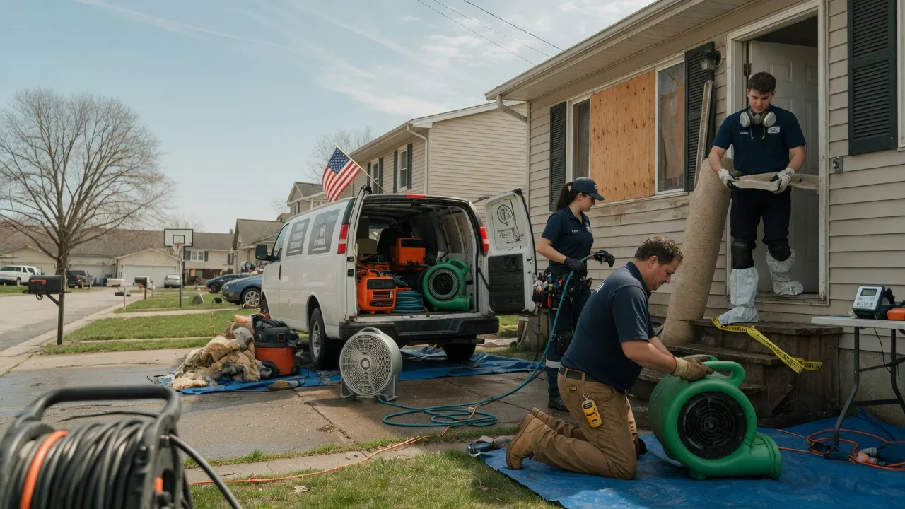 Water Damage Restoration in Junction, IL near me